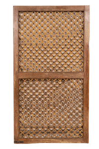 Biscottini Grata finestra finestrina porta in legno massello e in ferro antica e vecchia con telaio da interno o da esterno