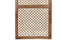 Biscottini Grata finestra finestrina porta in legno massello e in ferro antica e vecchia con telaio da interno o da esterno