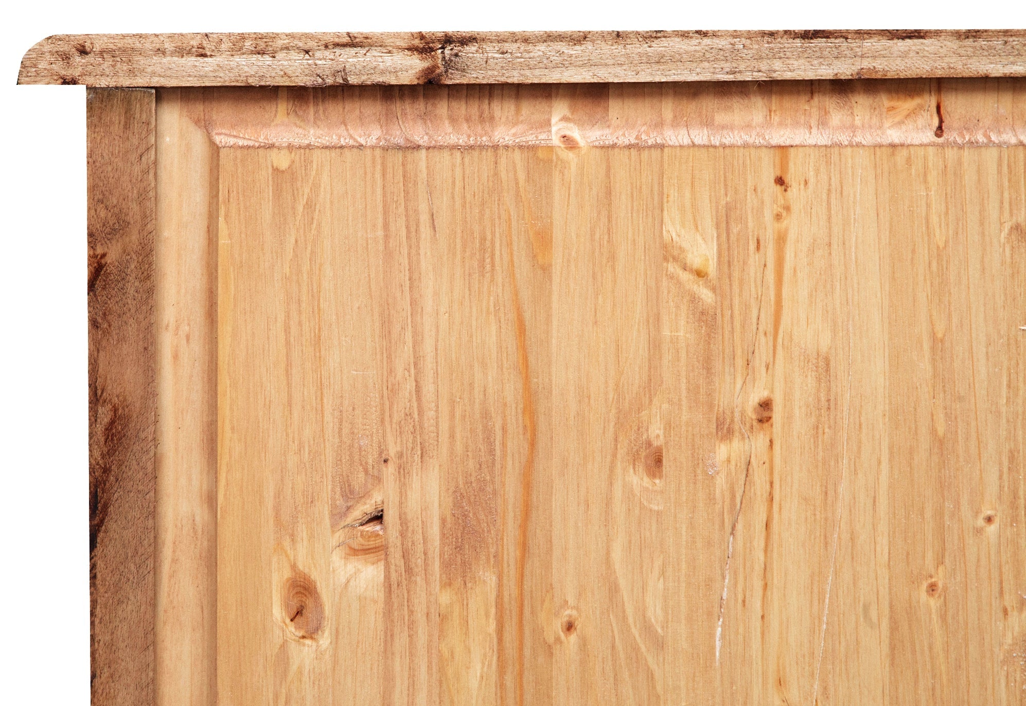 Biscottini Inginocchiatoio in legno massello di tiglio finitura naturale L60xPR47xH96 cm. Made in Italy