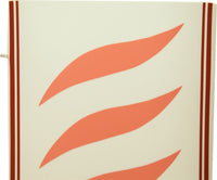 Biscottini Lampada in policarbonato decorato piccola