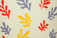 Biscottini Lampada in policarbonato decorato rami colorati