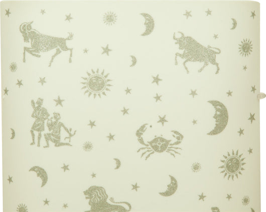 Biscottini Lampada in policarbonato decorato zodiaco media