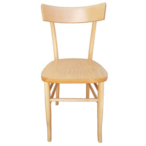 Sedia milano laccata naturale