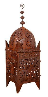 Biscottini Lanterna in ferro battuto traforato Originale traforata finitura Offerta