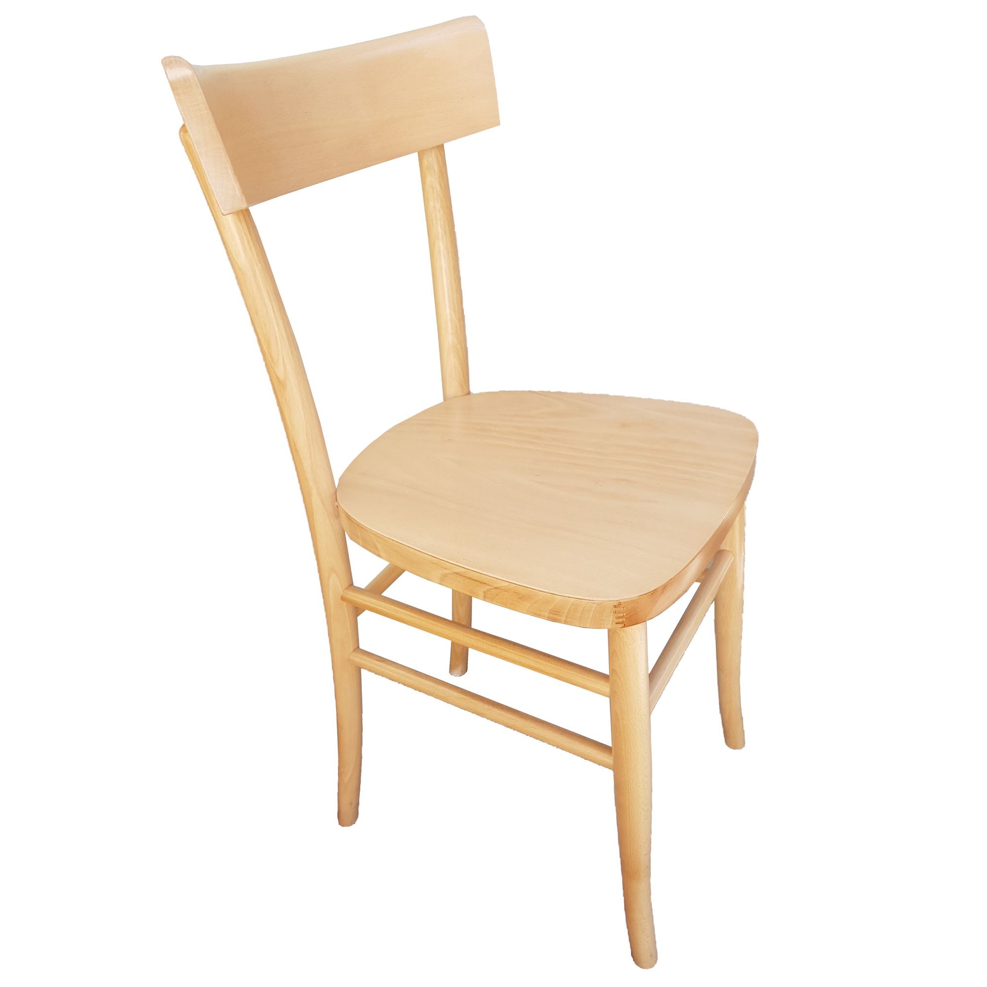 Sedia milano laccata naturale