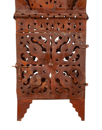 Biscottini Lanterna in ferro battuto traforato Originale traforata finitura Offerta