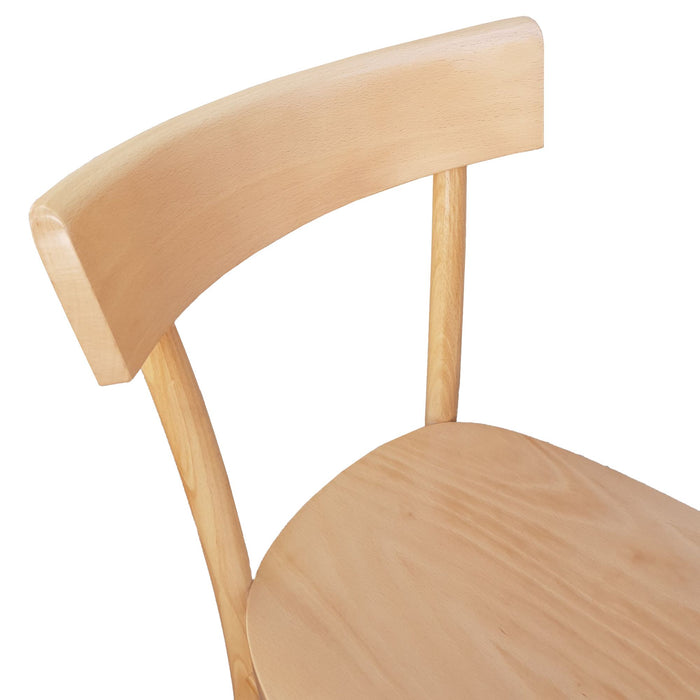 Sedia milano laccata naturale