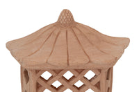 Biscottini Lanterna Lampada da parete da appendere in Terracotta 100% Made in Italy interamente Lavorata a Mano