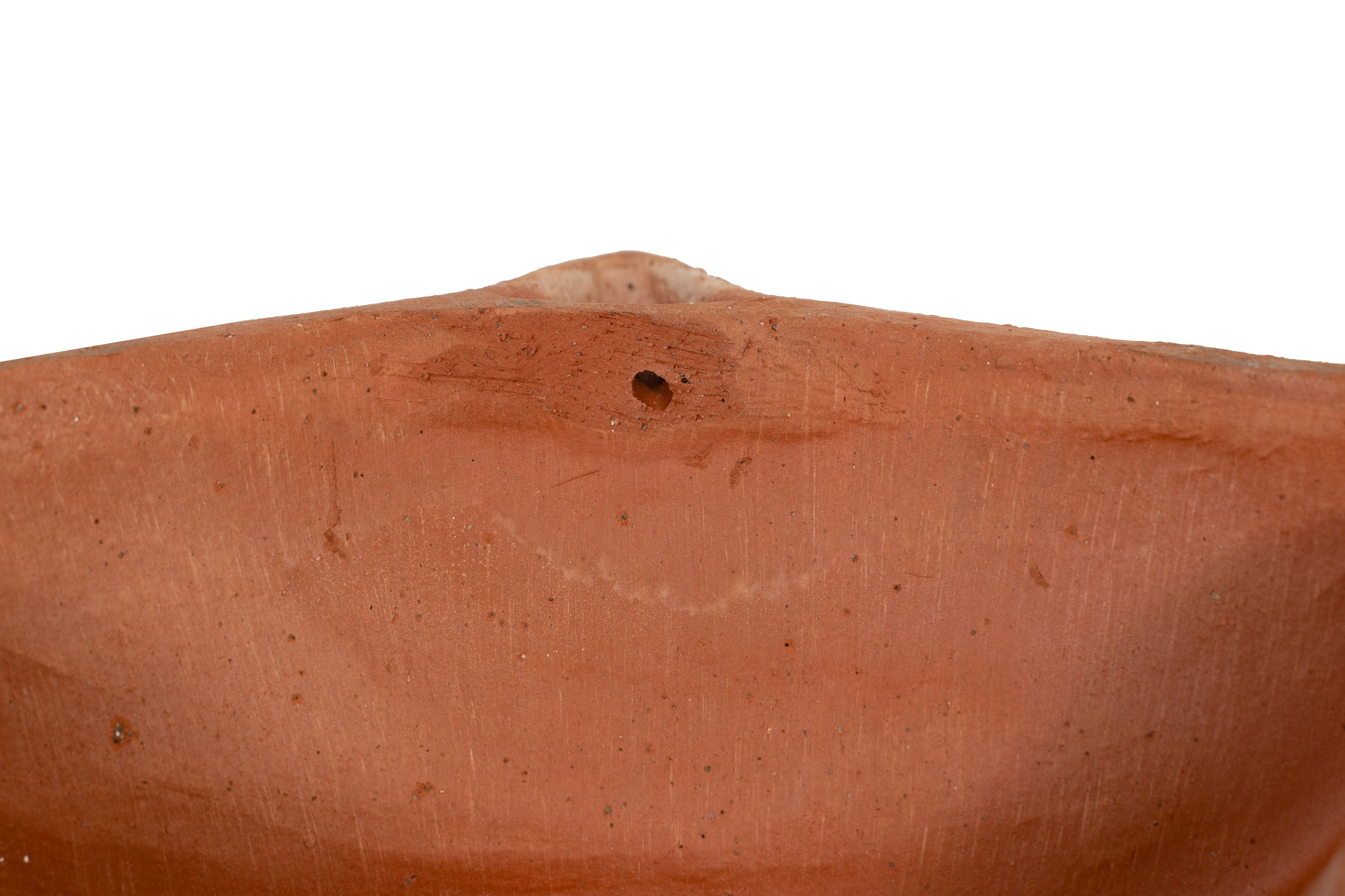 Biscottini Lanterna Lampada da parete da appendere in Terracotta 100% Made in Italy interamente Lavorata a Mano