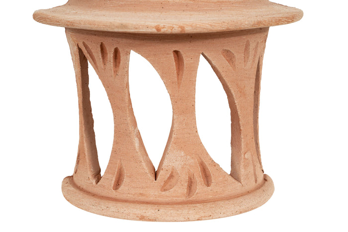 Biscottini Lanterna Lampada da parete da appendere in Terracotta 100% Made in Italy Lavorata a Mano