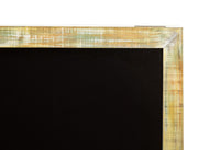 Biscottini LAVAGNA DA TERRA BIFACCIALE CON CORNICE IN LEGNO L50XPR4,5XH100 CM legno.