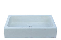 Biscottini Lavandino in marmo bianco di Verona Made in Italy Fontana Acquasantiera