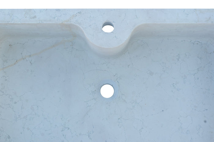 Biscottini Lavandino in marmo bianco di Verona Made in Italy Fontana Acquasantiera