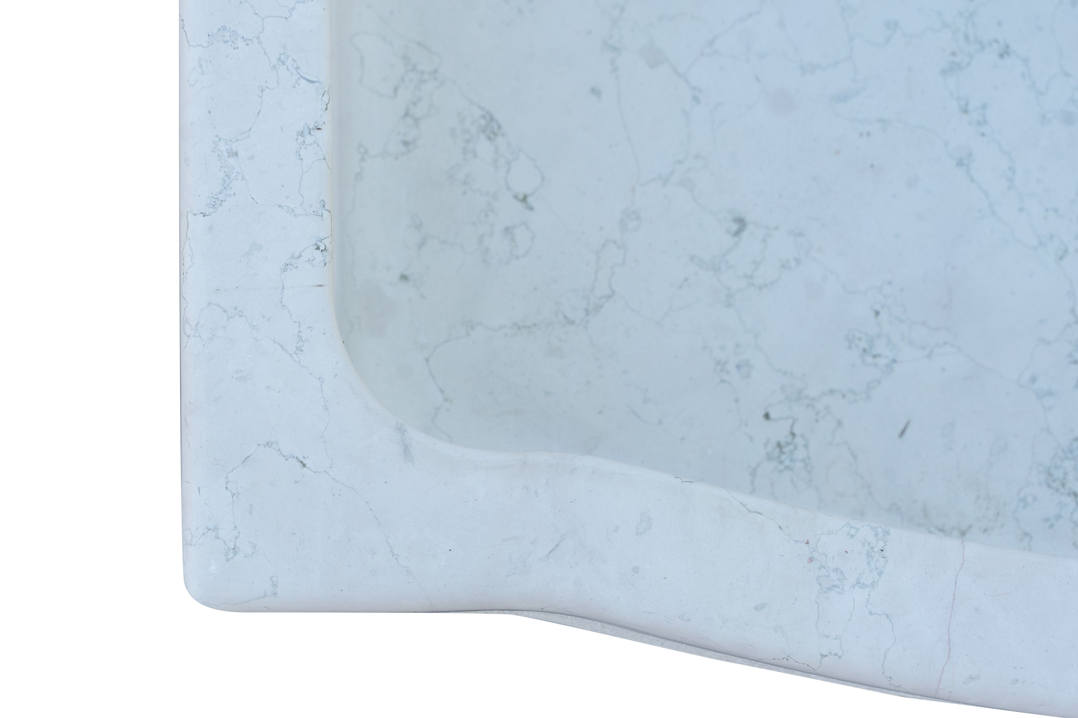 Biscottini Lavandino in marmo bianco di Verona Made in Italy Fontana Acquasantiera