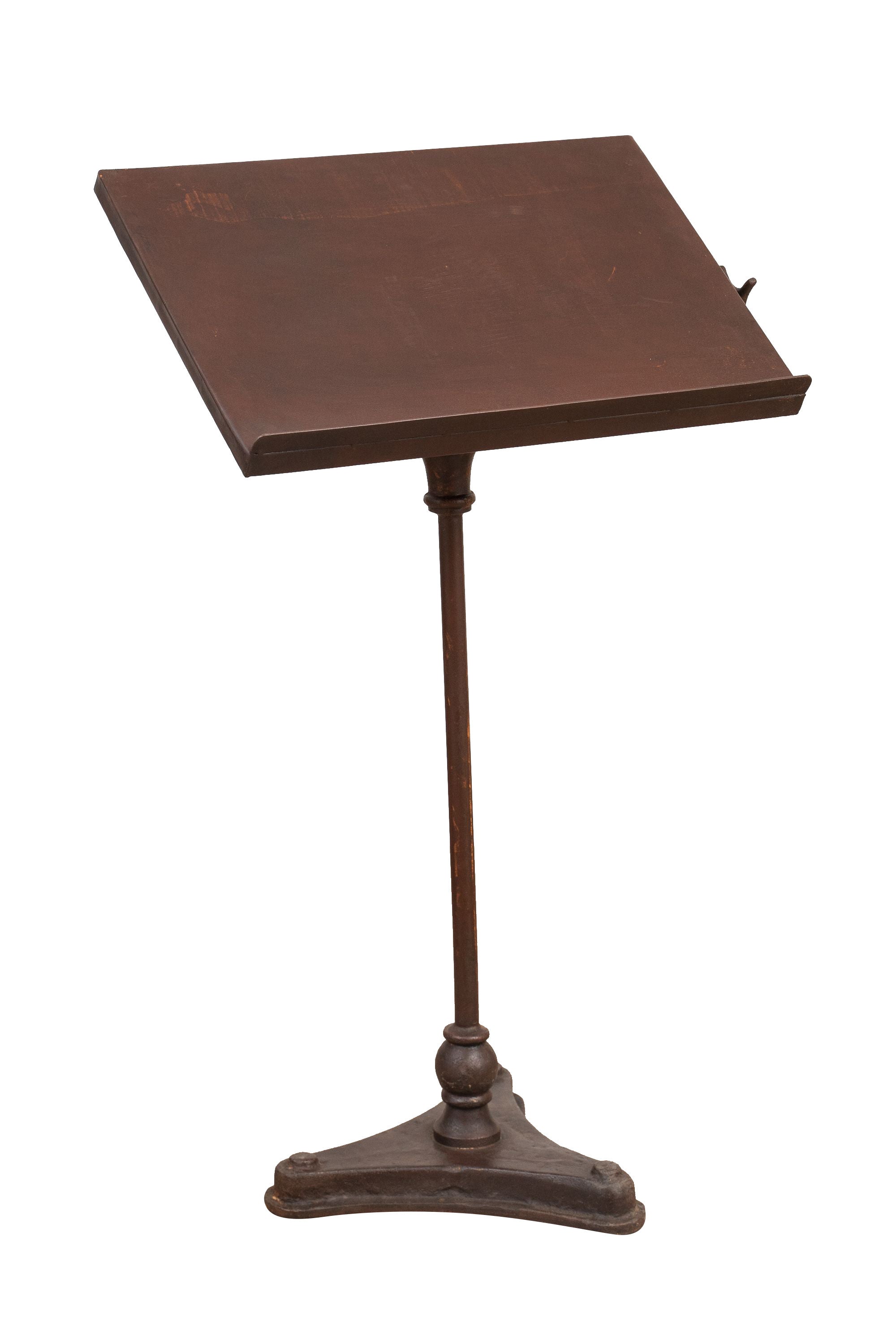 Biscottini Leggio in ferro L66xPR40xH100 cm