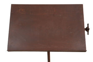 Biscottini Leggio in ferro L66xPR40xH100 cm