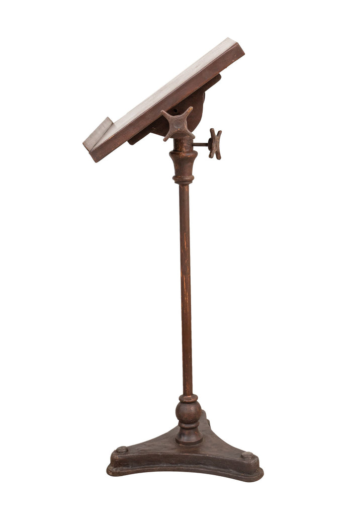 Biscottini Leggio in ferro L66xPR40xH100 cm