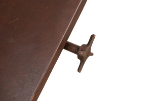 Biscottini Leggio in ferro L66xPR40xH100 cm