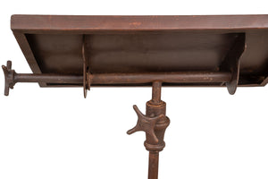 Biscottini Leggio in ferro L66xPR40xH100 cm