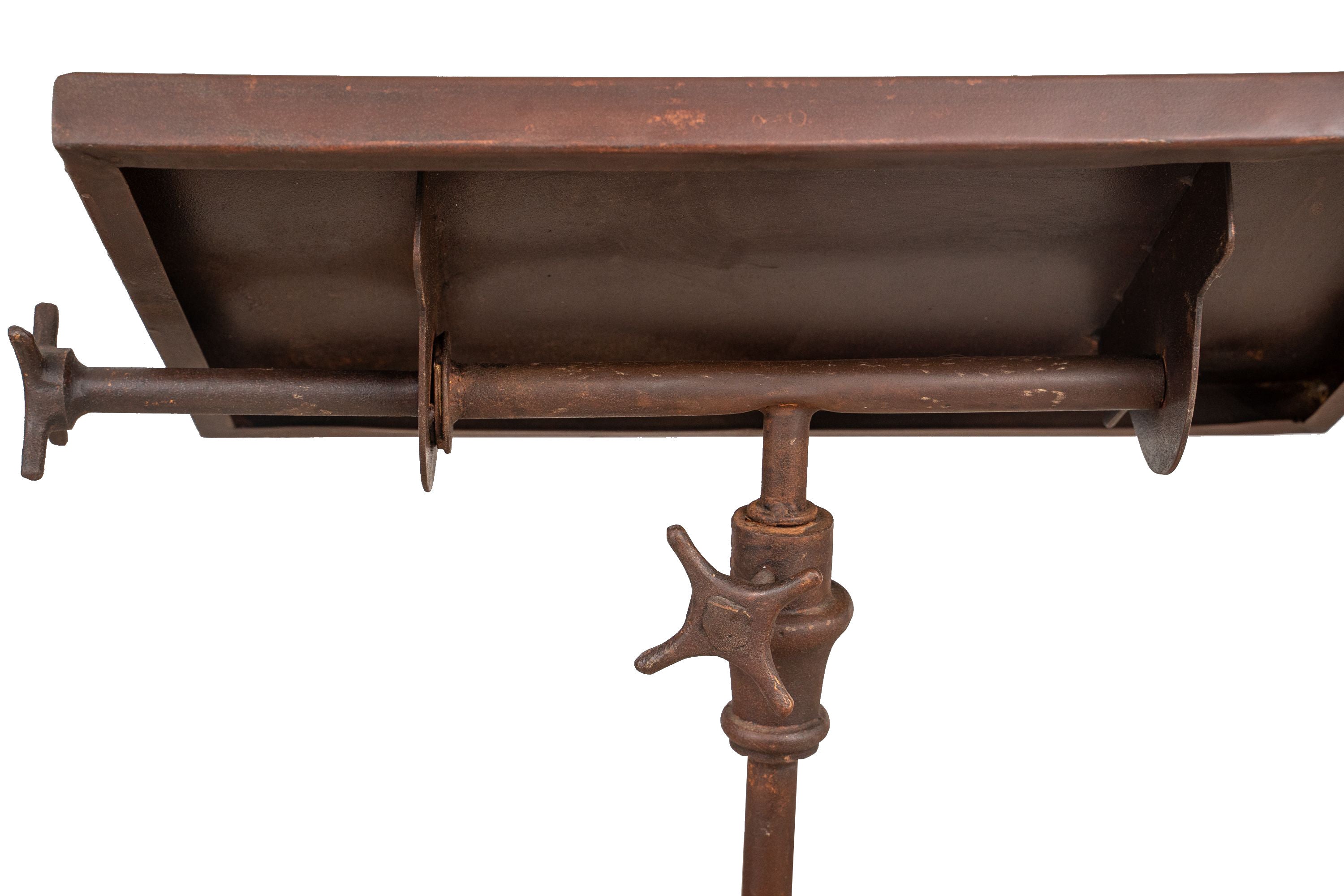 Biscottini Leggio in ferro L66xPR40xH100 cm