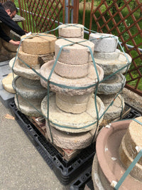 Biscottini Macina in pietra antica, misure assortite Vecchia pietra, passato Offerta