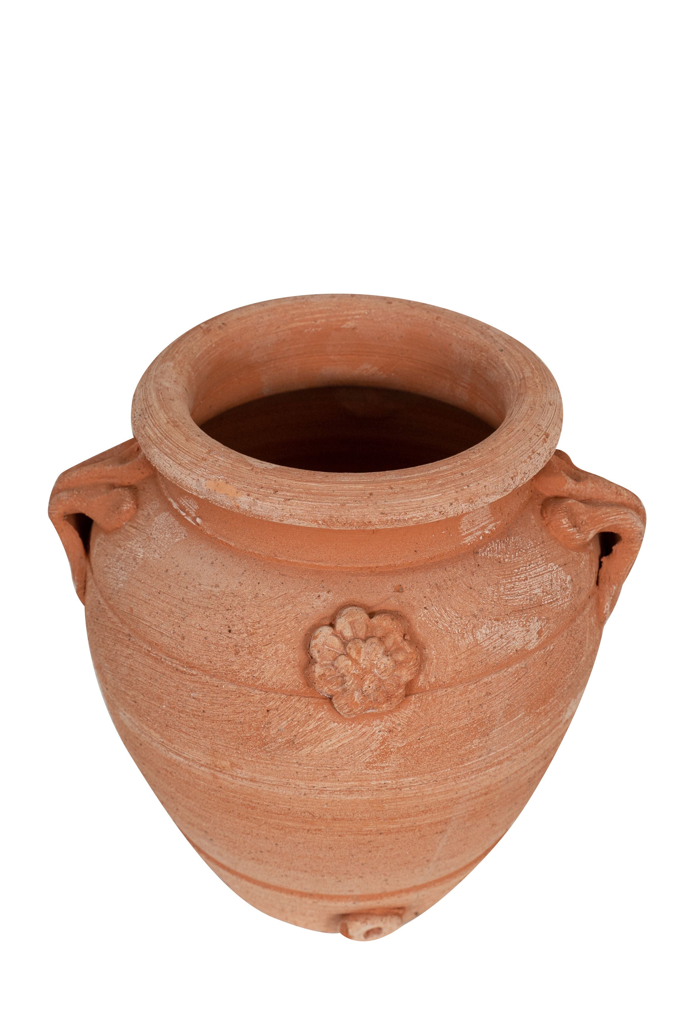 Biscottini Orcio in Terracotta 100% Made in Italy interamente Lavorata a Mano Vaso conca