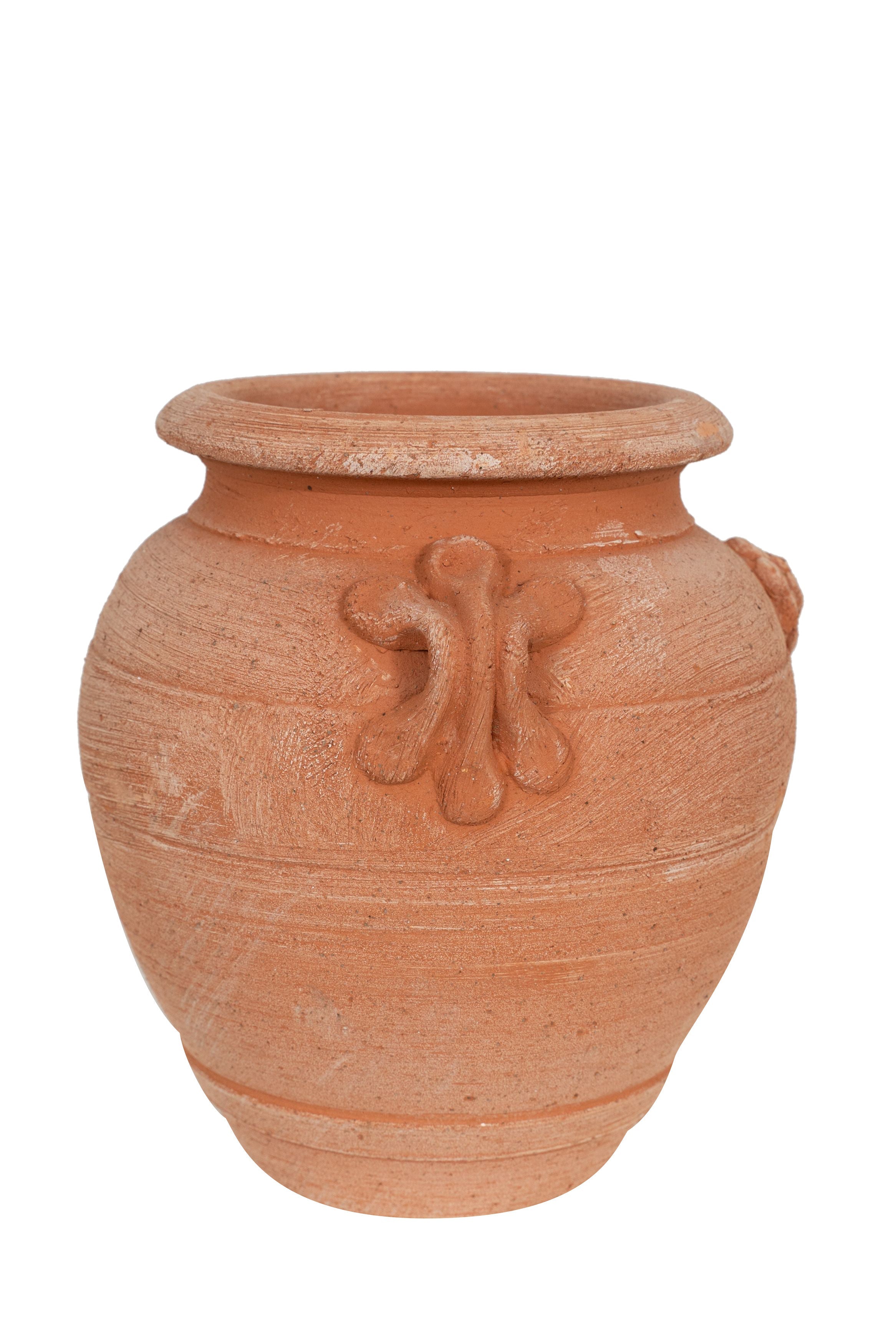 Biscottini Orcio in Terracotta 100% Made in Italy interamente Lavorata a Mano Vaso conca