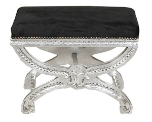 Biscottini PANCHETTA STILE FRANCESE LUIGI XVI IN LEGNO MASSELLO DI FAGGIO XVI, faggio,