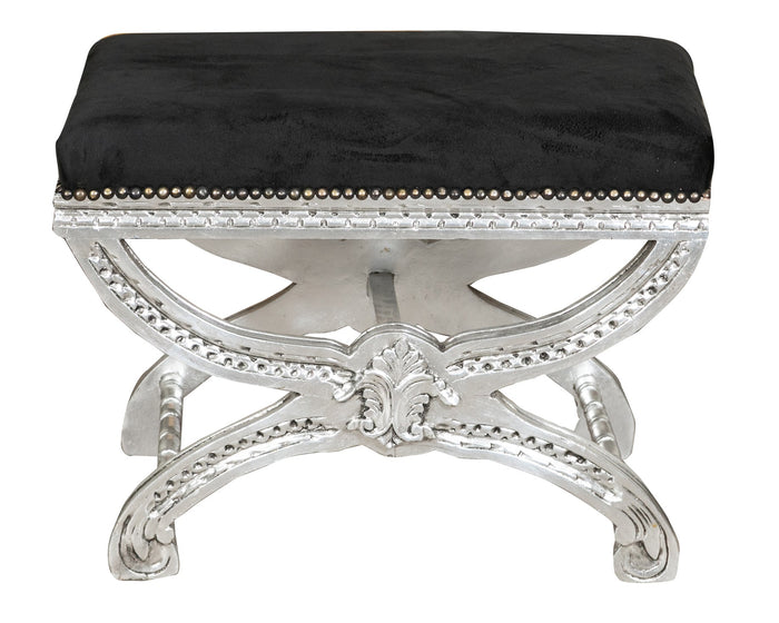 Biscottini PANCHETTA STILE FRANCESE LUIGI XVI IN LEGNO MASSELLO DI FAGGIO XVI, faggio,