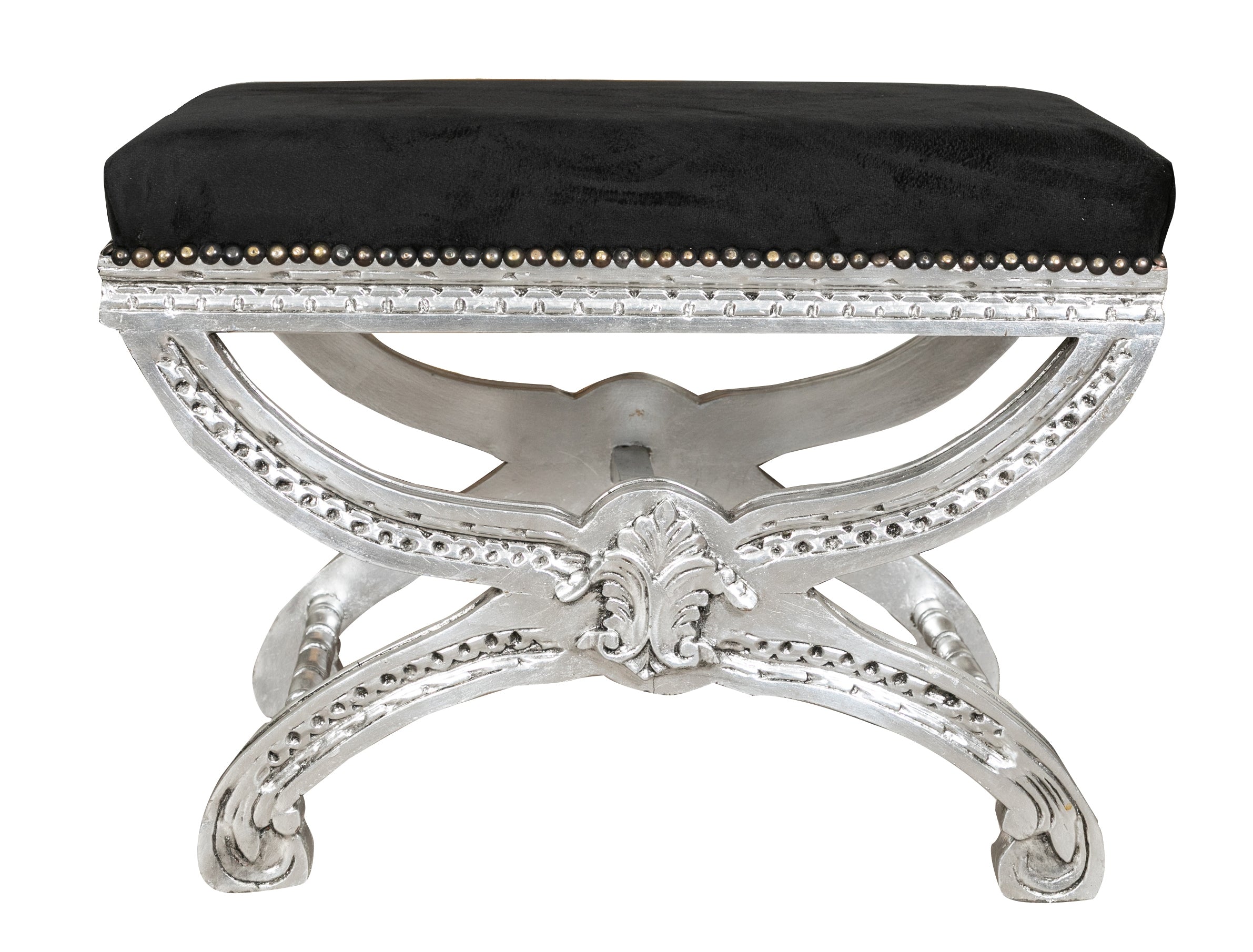 Biscottini PANCHETTA STILE FRANCESE LUIGI XVI IN LEGNO MASSELLO DI FAGGIO XVI, faggio,