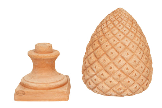 Biscottini Pigna in terracotta toscana 100% Made in Italy interamente Lavorata a Mano