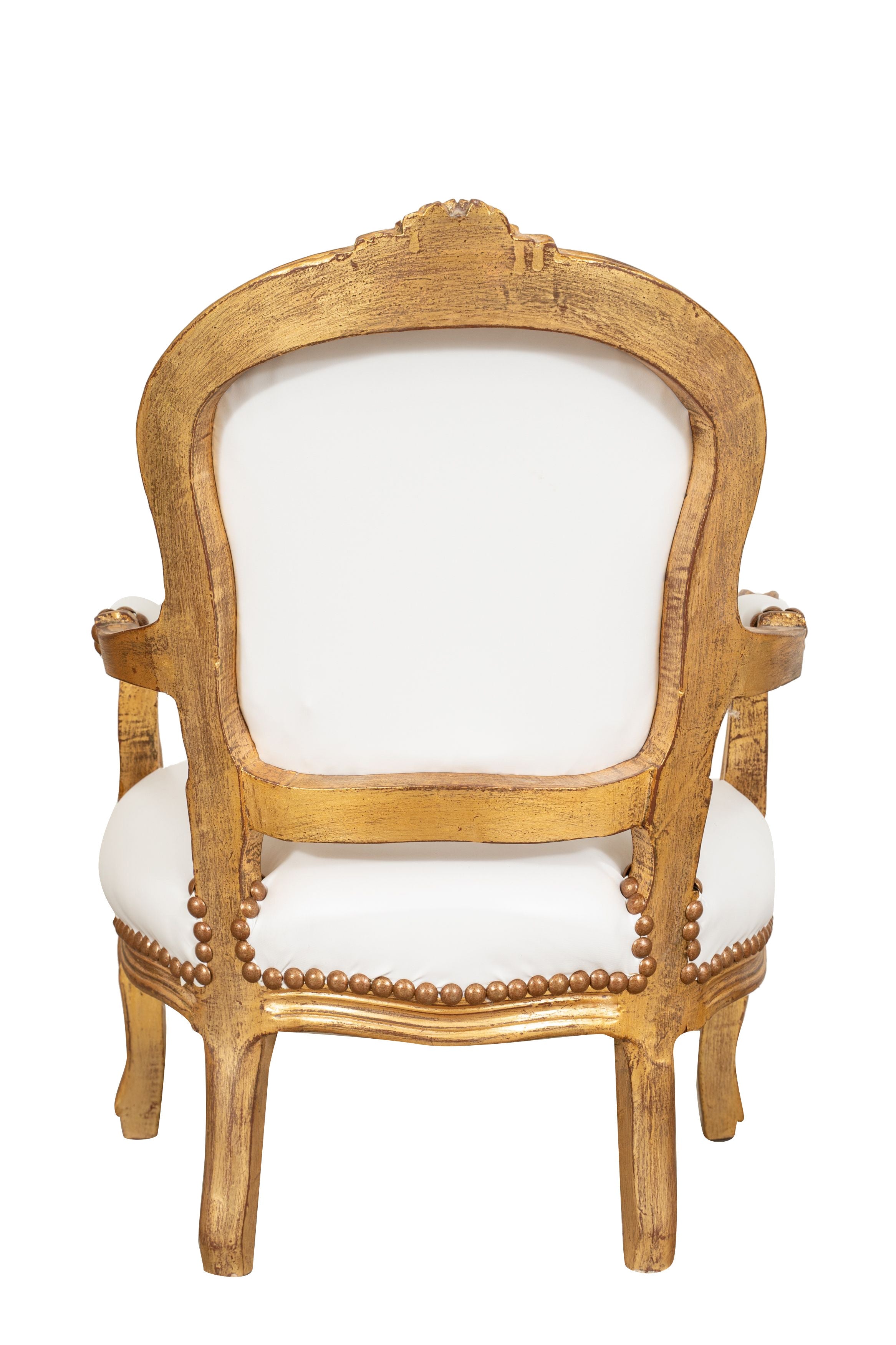 Biscottini POLTRONA DA BAMBINO STILE FRANCESE LUIGI XVI IN LEGNO MASSELLO DI FAGGIO Sedia