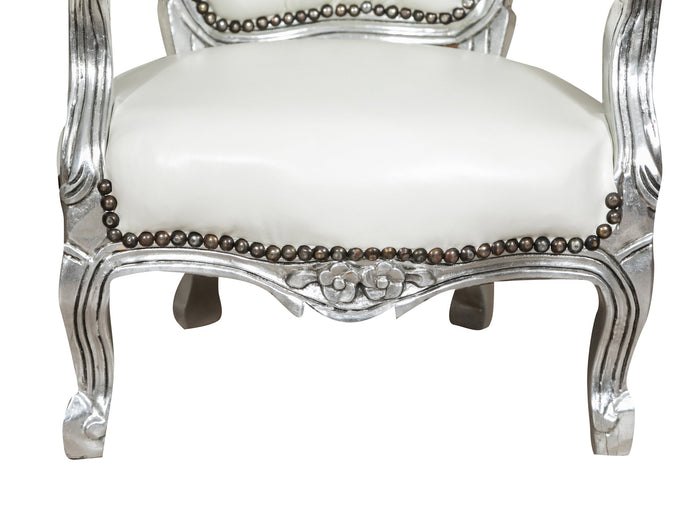 Biscottini POLTRONA DA BAMBINO STILE FRANCESE LUIGI XVI IN LEGNO MASSELLO DI FAGGIO XVI,