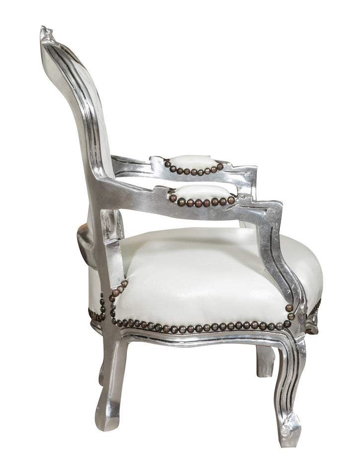 Biscottini POLTRONA DA BAMBINO STILE FRANCESE LUIGI XVI IN LEGNO MASSELLO DI FAGGIO XVI,