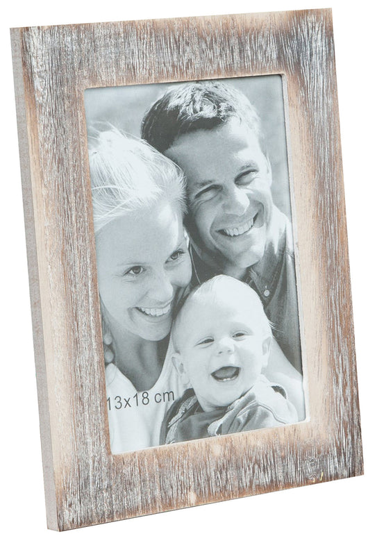 Biscottini Portafoto da appoggio in legno finitura Shabby anticata