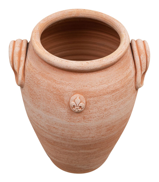Biscottini PORTAOMBRELLI ANFORA/ORCIO CON MANICI IN TERRACOTTA FATTO A MANO SUL TORNIO PER PIANTE E FIORI L36XPR34XH46 CM