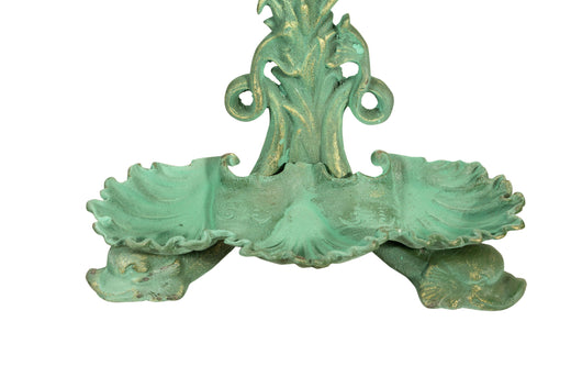 Biscottini Portaombrelli in ghisa finitura verde anticata Molto pratico stabile Offerta