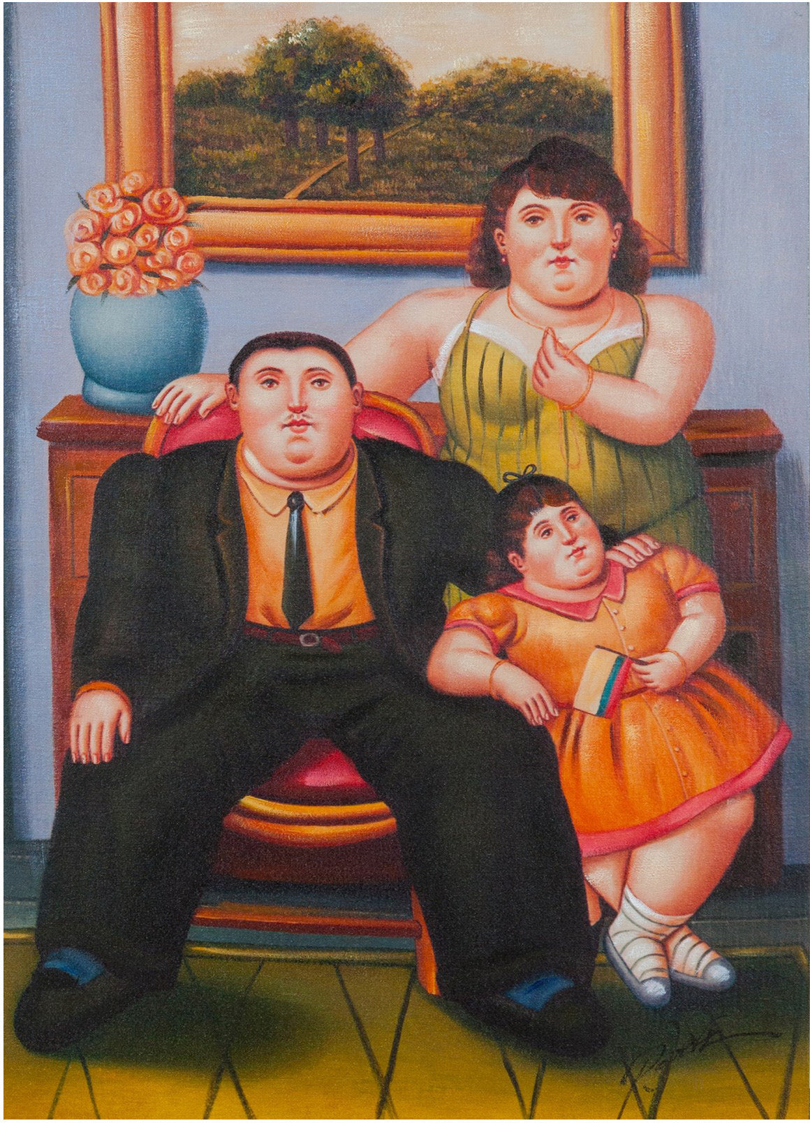 Biscottini Quadro olio su tela dipinto a mano 50x3x70 dare tocco L50xPR3xH70 L50xPR3xH70