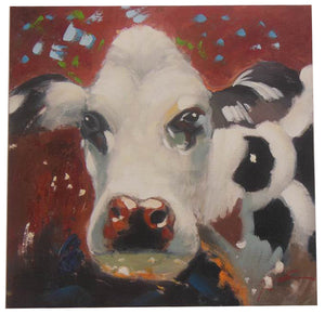 Biscottini Quadro olio su tela dipinto a mano 60x3x60 dare tocco L60xPR3xH60 L60xPR3xH60