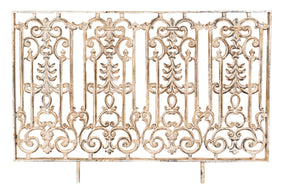 Biscottini Ringhiera in ghisa finitura anticata Molto stabile, robusta Offerta Speciale