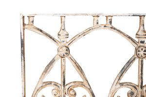 Biscottini Ringhiera in ghisa finitura anticata Molto stabile, robusta Offerta Speciale