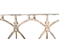 Biscottini Ringhiera in ghisa finitura anticata Molto stabile, robusta Offerta Speciale