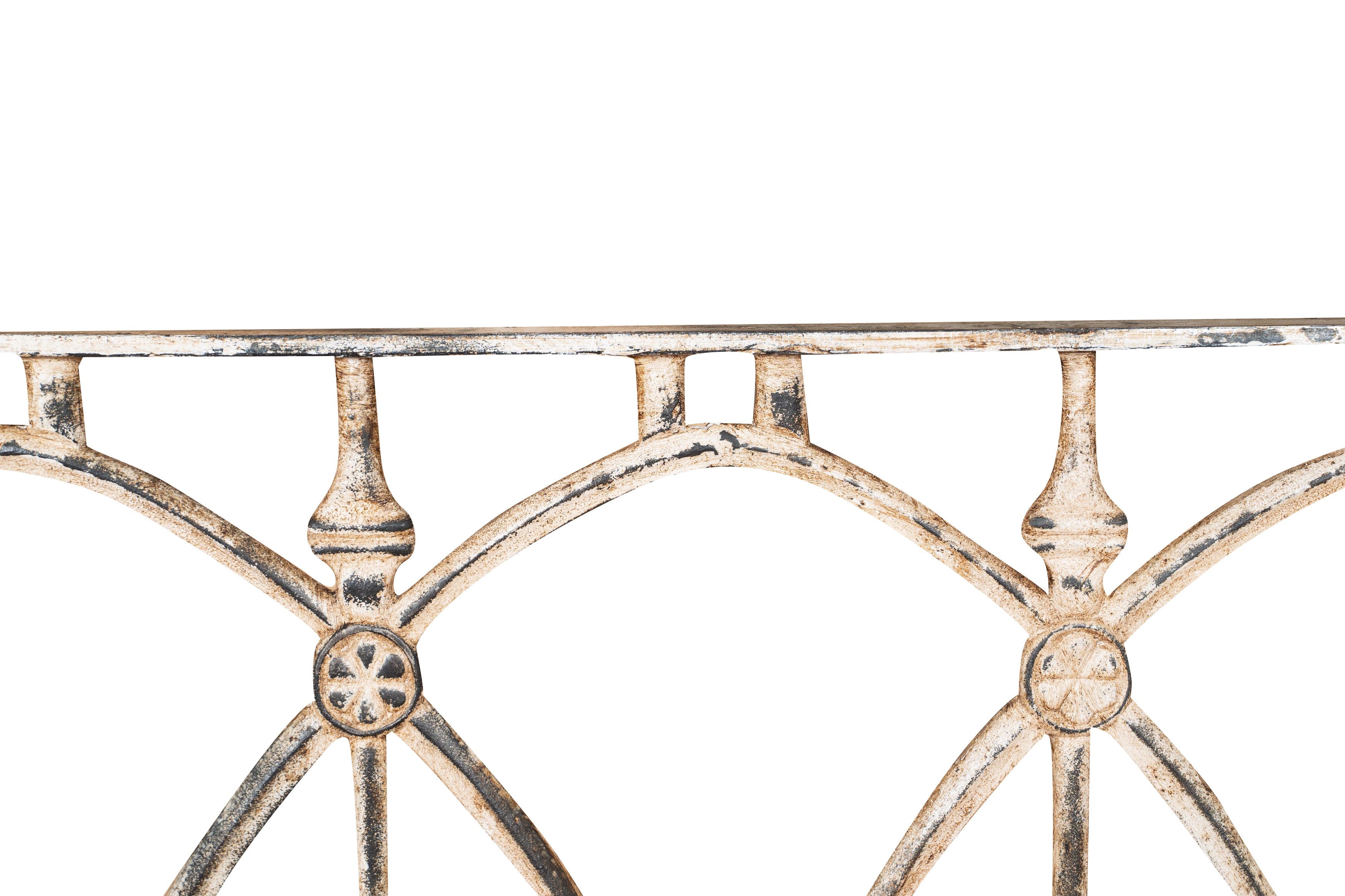 Biscottini Ringhiera in ghisa finitura anticata Molto stabile, robusta Offerta Speciale