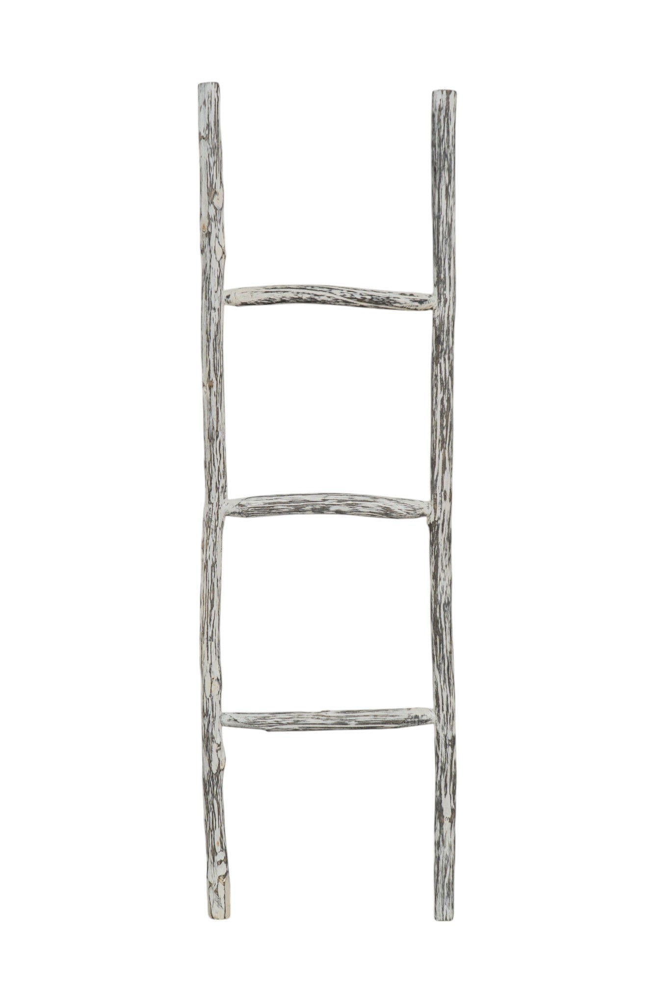 Biscottini Scala portasciugamani in legno finitura nera dimensioni lunghezza profondità