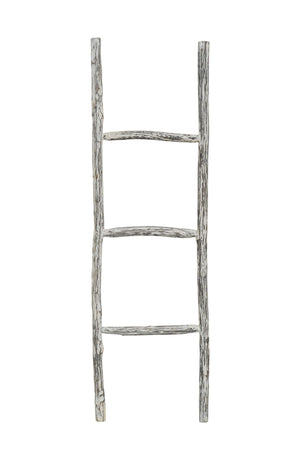 Biscottini Scala portasciugamani in legno finitura nera dimensioni lunghezza profondità