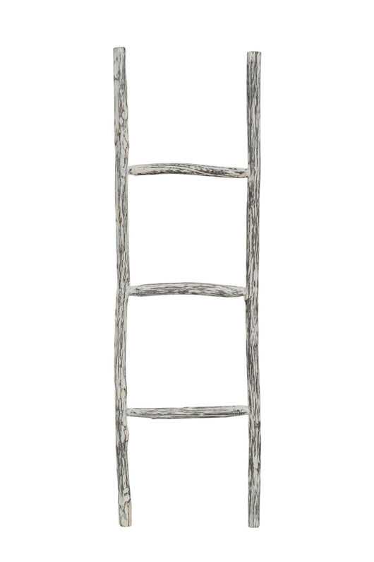 Biscottini Scala portasciugamani in legno finitura nera dimensioni lunghezza profondità