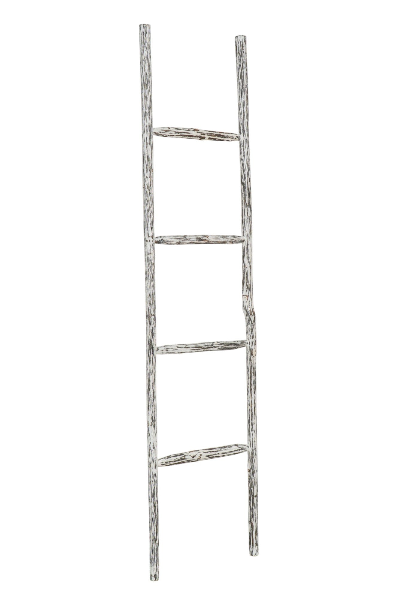 Biscottini Scala portasciugamani in legno finitura nera dimensioni lunghezza profondità