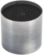 Motocicletta Filtro di Scarico Catalitico - Opzione di Ricambio Ideale - Universale per Motociclette - 53mm x 50mm - Filtro di Scarico in Acciaio Inossidabile di Alta Qualità
