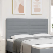 Testiera Grigio chiaro 180 cm Tessuto 3337698