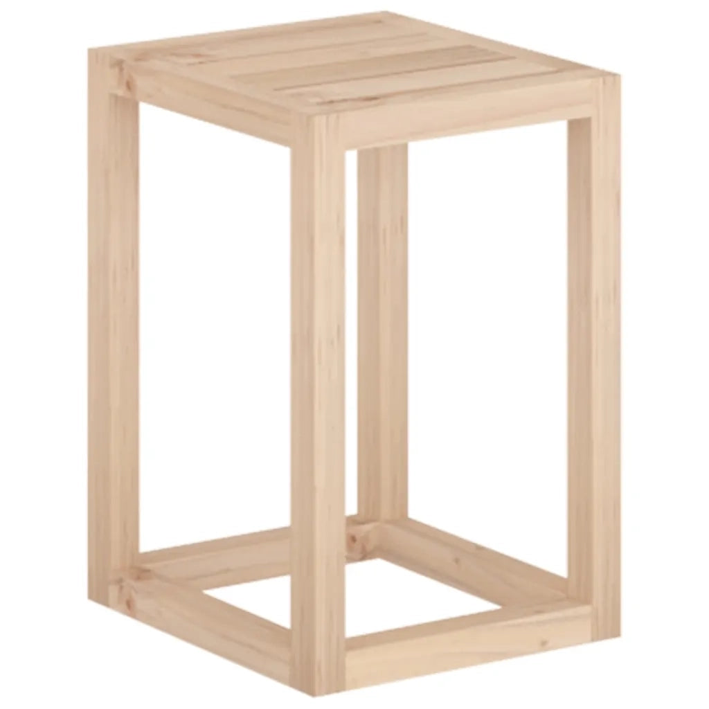 Set Supporti per Piante 3 pz in Legno Massello di Pino cod mxl 73466